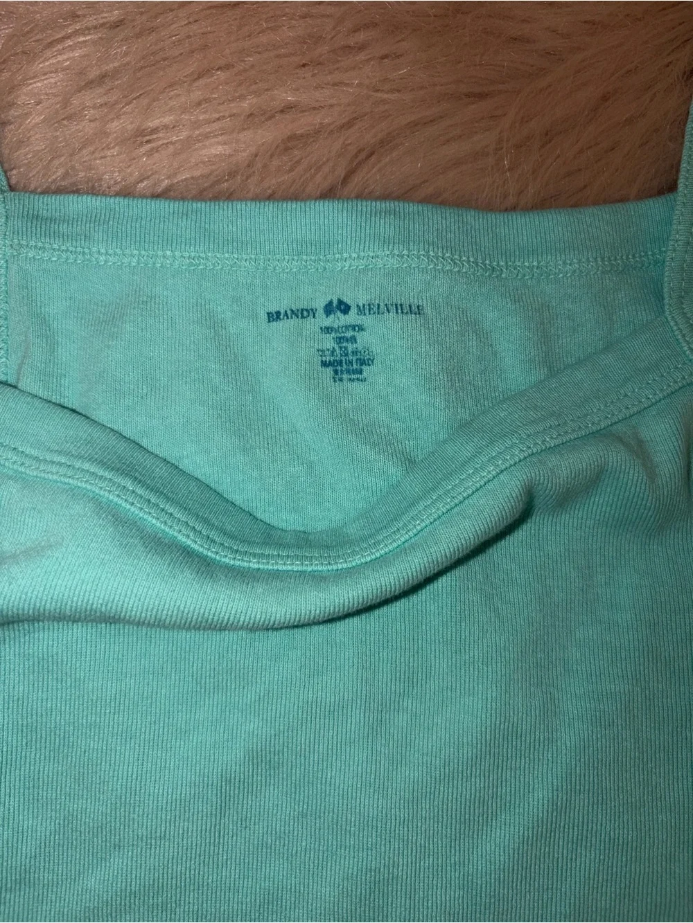 Brandy Melville Mint Green Spaghetti Strap Cami
